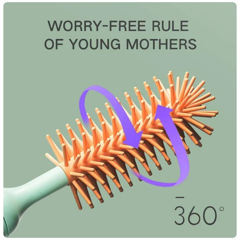 فرشاة كهربائية من السيليكون