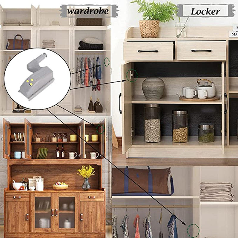 Iluminați-vă dulapurile automat, cu toată simplitatea