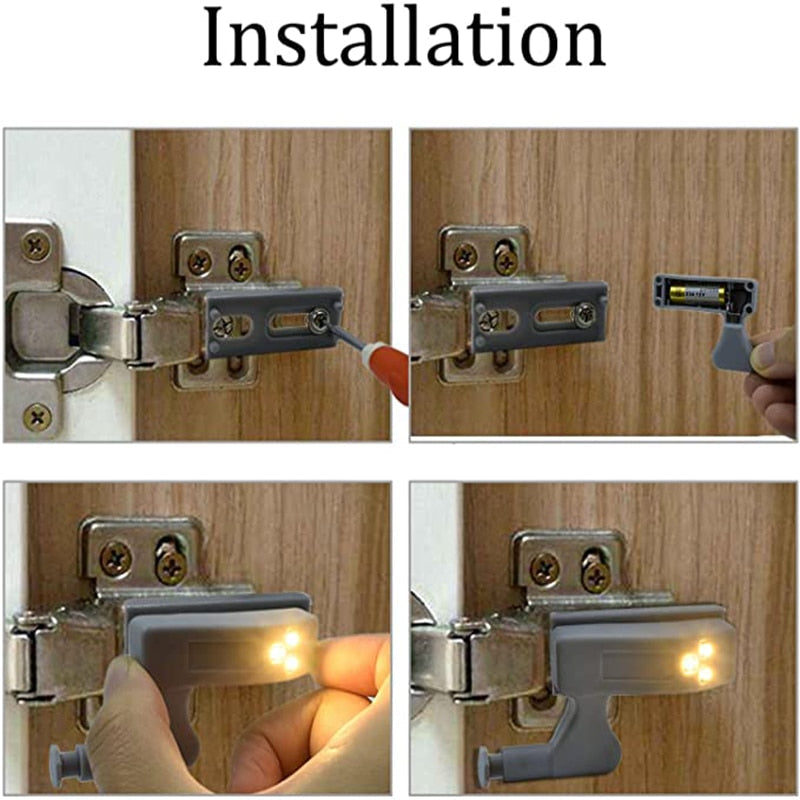 Iluminați-vă dulapurile automat, cu toată simplitatea