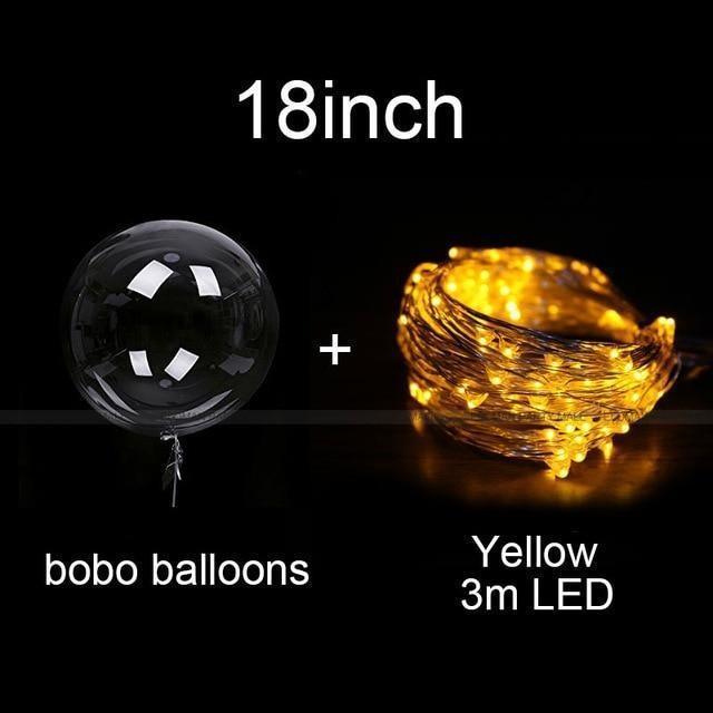 Globos LED reutilizables para iluminar tus fiestas (X10)