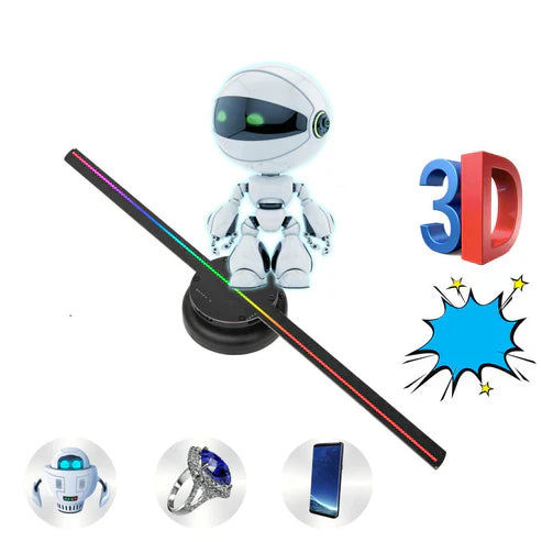 Proyector 3D portátil – Transforme cualquier superficie en una experiencia inmersiva