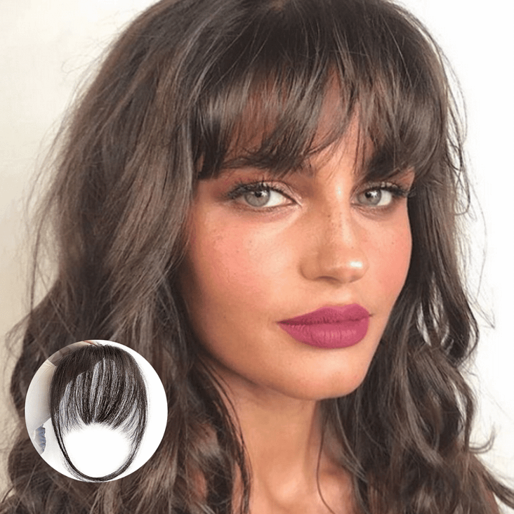 Frange à clipser pour un look transformé instantanément