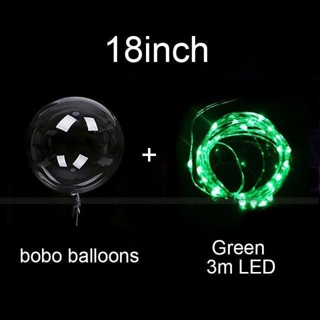 LED balony wielokrotnego użytku do oświetlania twoich imprez (X10) 